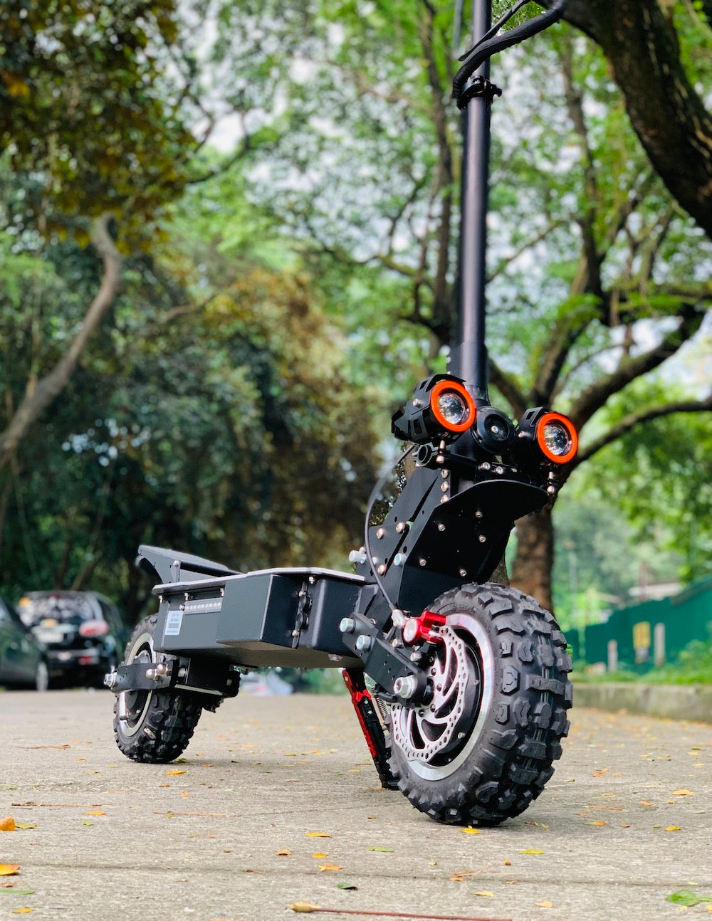 Double D E Scooter: DDMonster5600 V1 Dual Motor Electric Kick Scooter –  Double D Hitech EKS